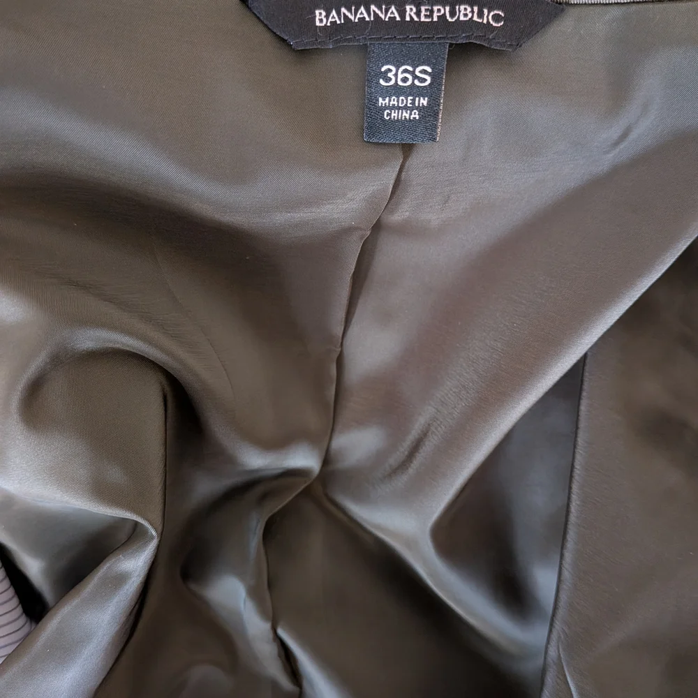 Banana Republic Men's Khaki Blazer